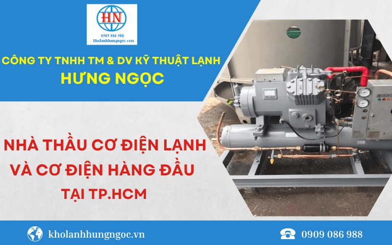 nhà thầu cơ điện lạnh